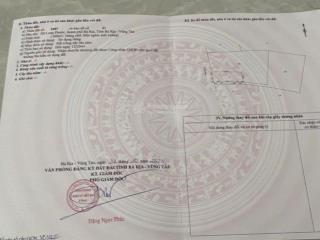 Cần bán lô đất sào mặt tiền đường nhựa xã long phước, brvt