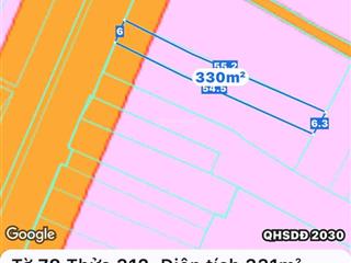 Bán đất ở quốc lộ 56, 3,3 tỷ, 331m2, hàng hiếm tại châu đức