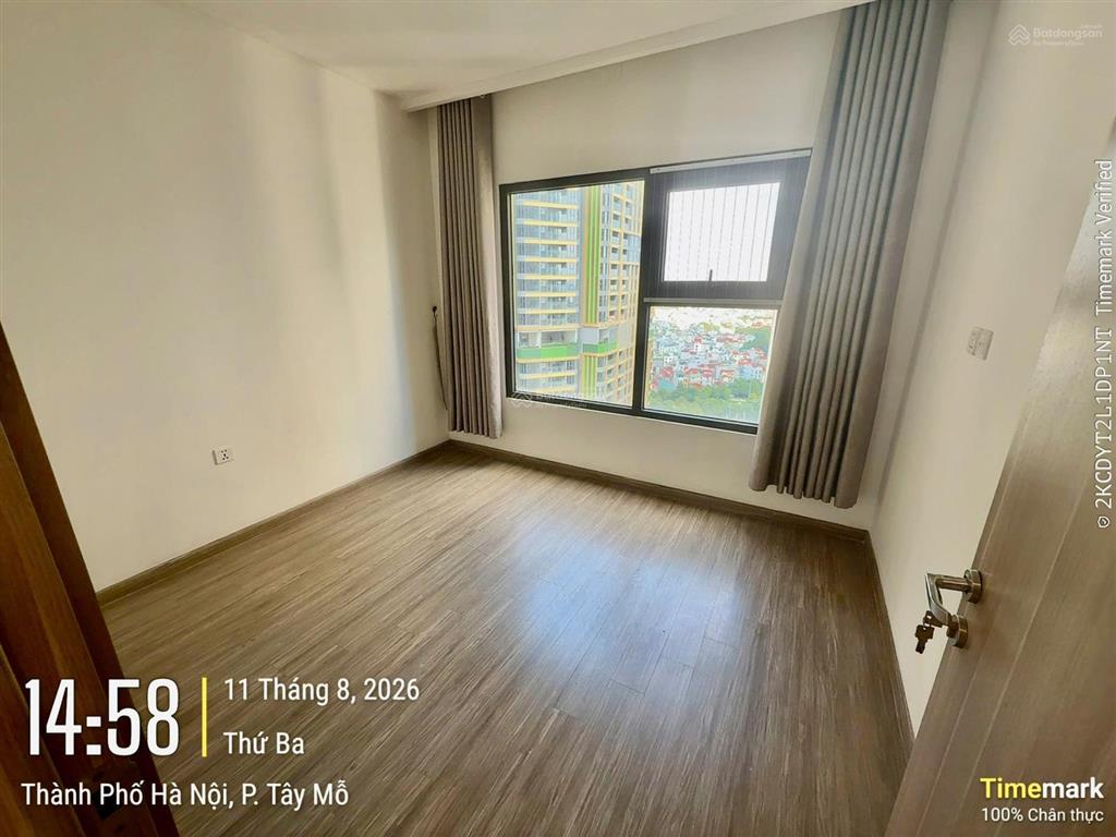 64 triệu/m2. căn góc 2n + 2wc 64m2, giá có 4,1 tỷ, tòa s302 vinhomes smart city
