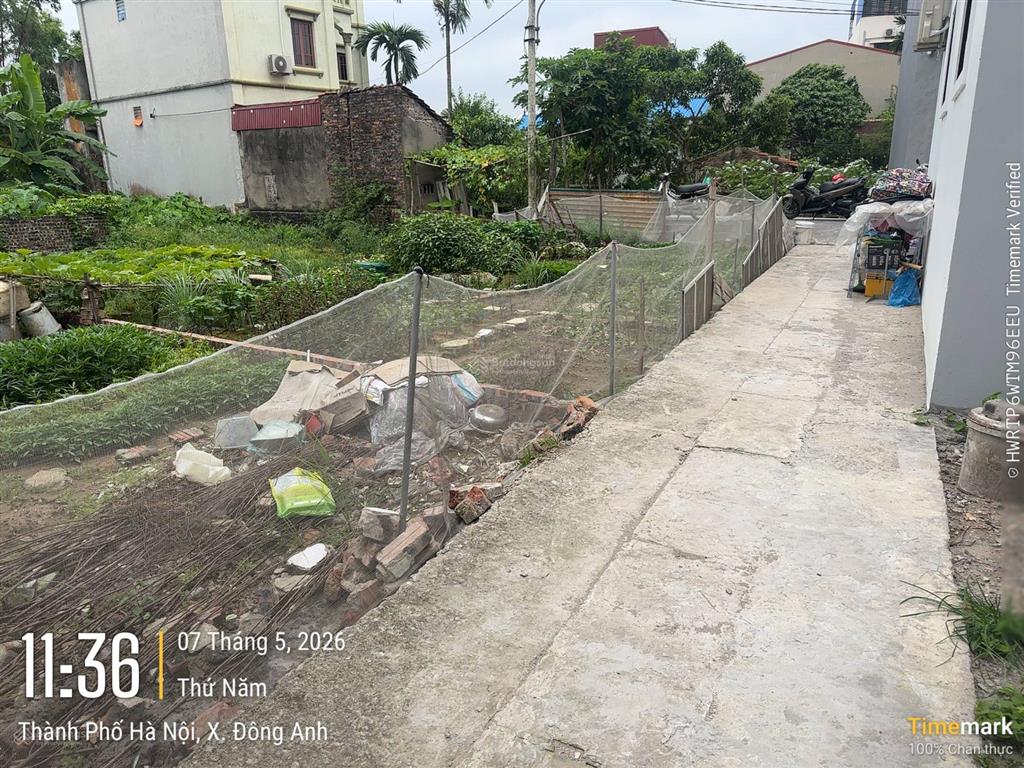 Hot mảnh đất đẹp hiếm 60,2m tại lê xá khu vực lõi trung tâm mới đông anh trước khi sóng lớn đổ về
