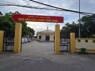52m đất thái bình mai lâm ngõ thông sát đại dự án 30ha bộ công an chỉ 4,1 tỷ đón sóng cầu tứ liên!