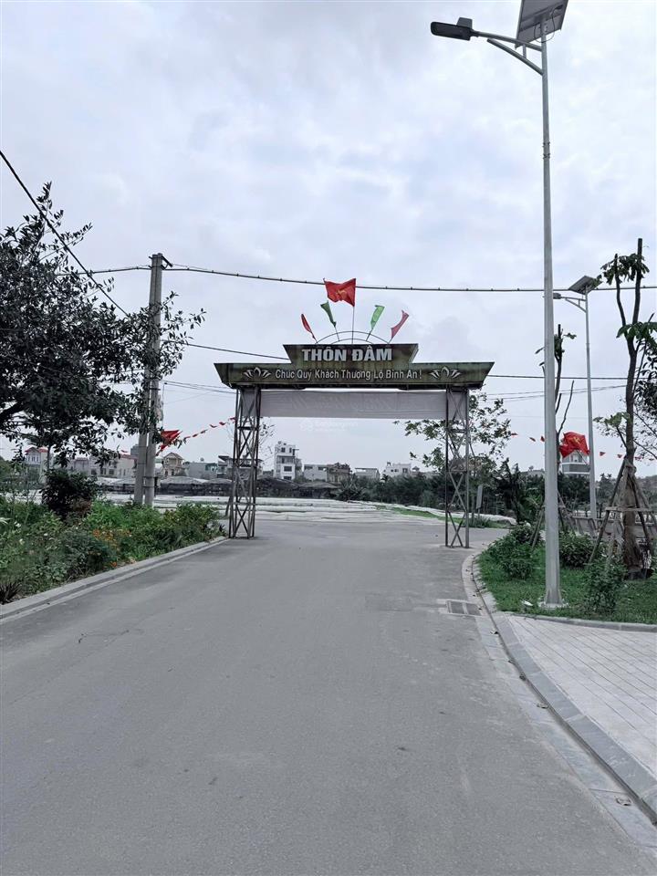 57,5m² xóm đầm  lô đất đẹp xây nhà quá hợp lý
