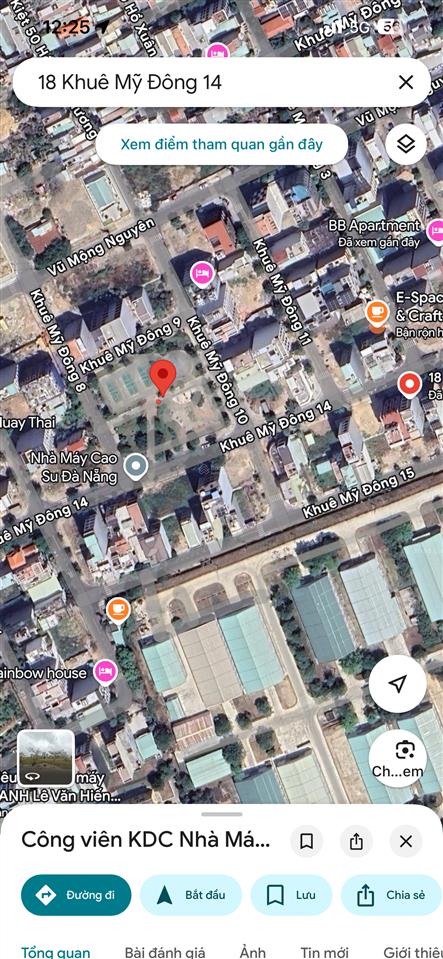 Bán đất tại khuê mỹ đông 14, 15,3 tỷ, 102m2, ph khuê mỹ, q ngũ hành sơn, đà nẵng