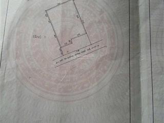 Bán đất tặng nhà, dt 97m2, ngang 7.5m, giá 4.75 tỷ