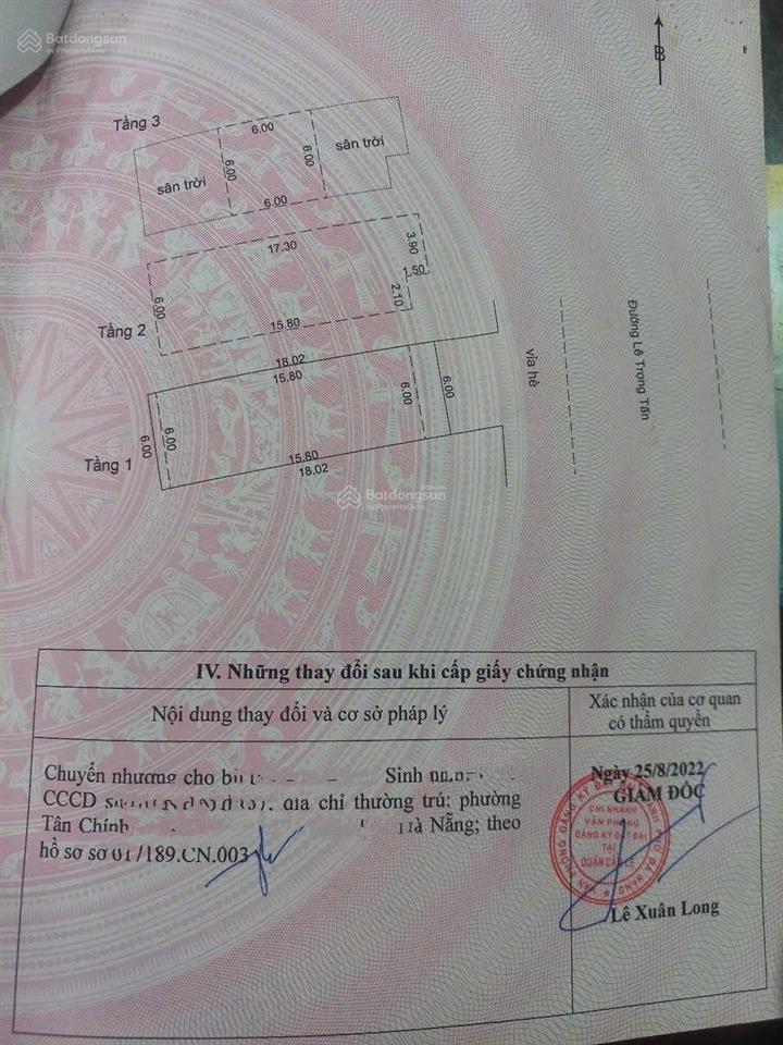 Nhà 3 mê mt lê trọng tấn, vừa ở vừa kd, 4pn, công năng đầy đủ