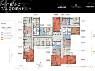 Căn hộ the camellia sơn trà gần biển, kề núi sơn trà  giá từ 1,98 tỷ booking sớm hỗ trợ hoàn lại