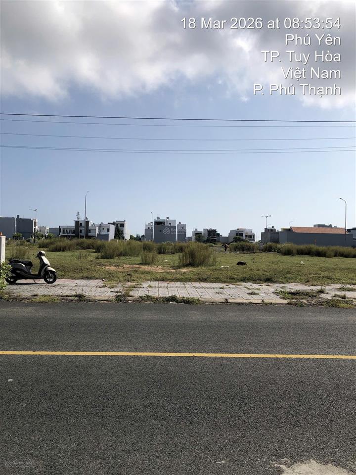 Chính chủ cần bán gấp lô đất giá đầu tư ngay phường phú thạnh, tuy hòa, phú yên
