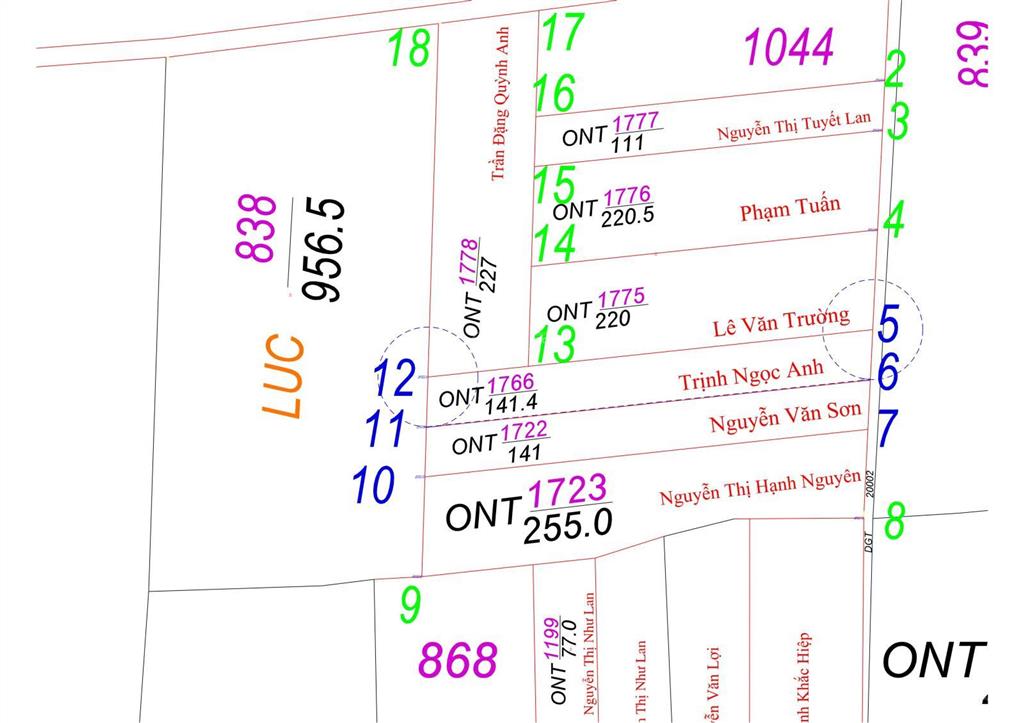 Chính chủ cần bán gấp lô đất mt đường bê tông ngay xã long cang, cần đước, long an