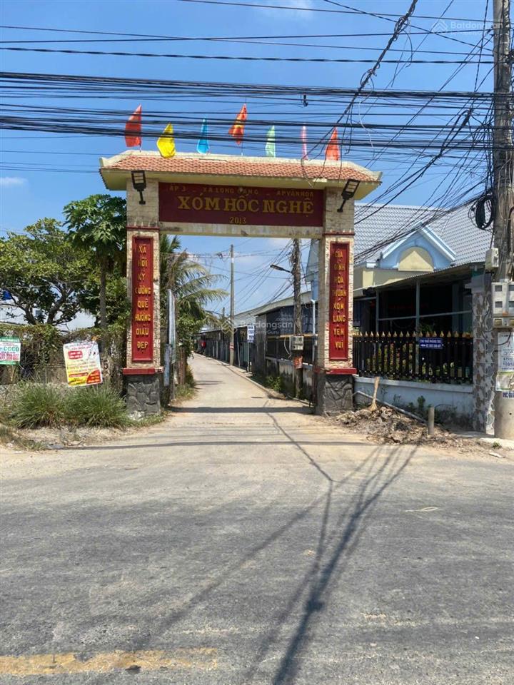 Chính chủ cần bán gấp lô đất mt đường bê tông ngay xã long cang, cần đước, long an