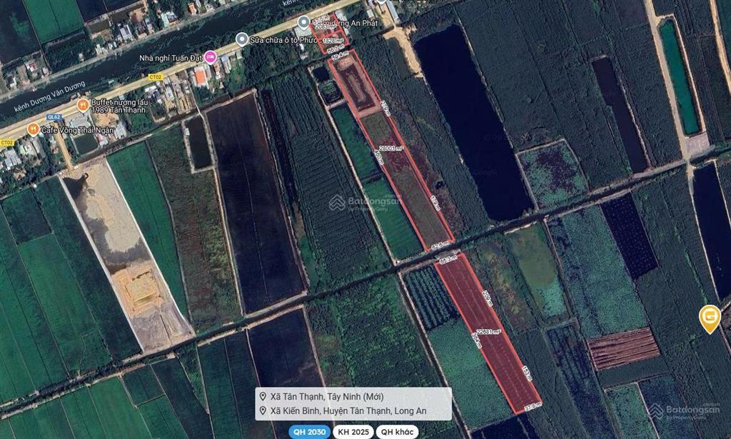 Chính chủ cần bán gấp lô đất mt quốc lộ 62 xã kiến bình, tân thạnh, long an