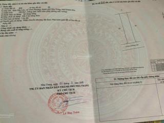 Chính chủ cần bán gấp lô đất giá đầu tư ngay xã vĩnh phương, tp, nha trang, khánh hòa