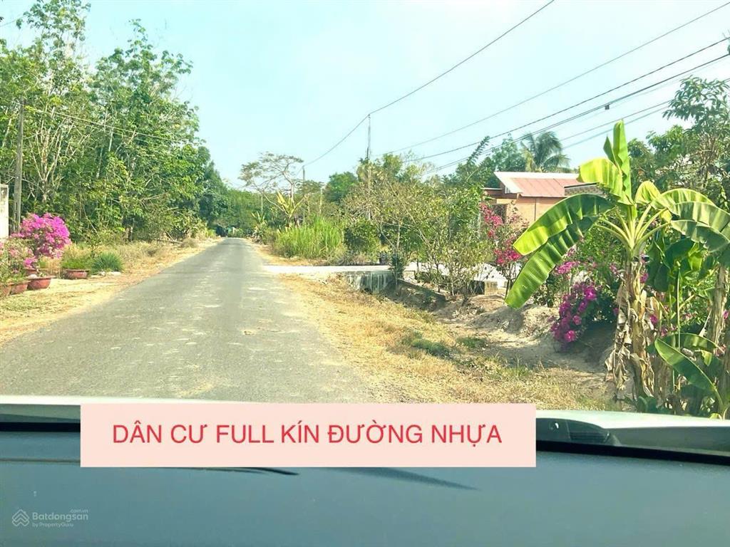 Chính chủ cần bán gấp lô đất full thổ view sông vàm cỏ đông xã phước vinh, châu thành, tây ninh