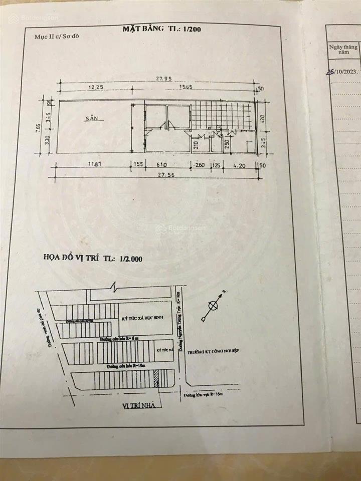 Chính chủ cần bán lô đất mt đường lương thế vinh, phường 8, tp. tuy hòa, phú yên