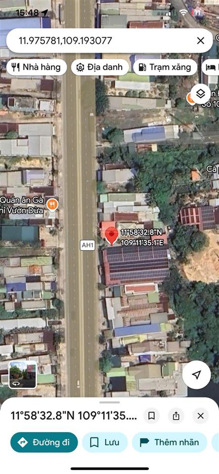 Chính chủ cần bán lô đất vị trí đẹp mt đường quốc lộ, p. cam nghĩa, tp. cam ranh, khánh hòa