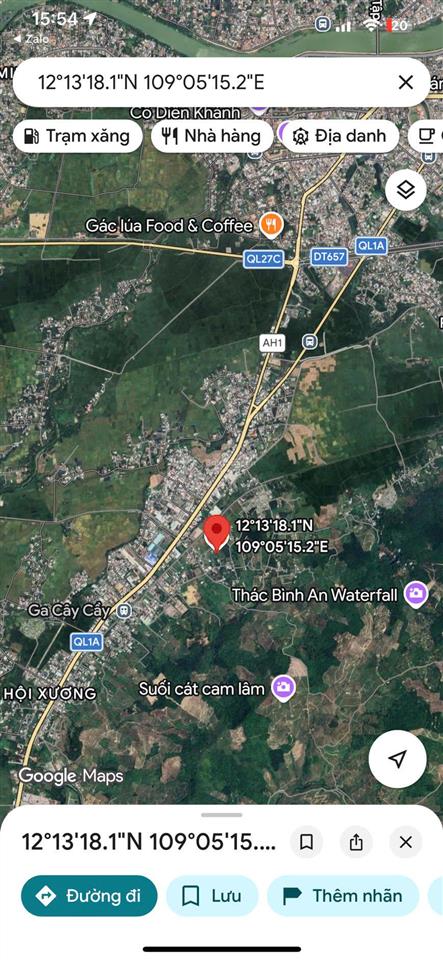 Chính chủ cần bán gấp lô đất giá đầu tư ngay xã suối hiệp, diên khánh, khánh hòa