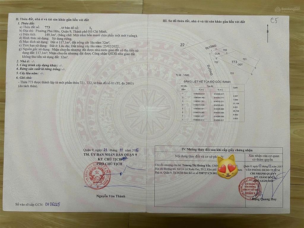 Chính chủ cần bán gấp lô đất hẻm 218, bưng ông thoàn, phường phú hữu, tp. thủ đức, hồ chí minh