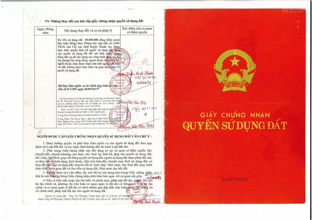 Chính chủ cần bán gấp căn nhà ngay kdc bình quới a, phường bình chuẩn, thuận an, bình dương