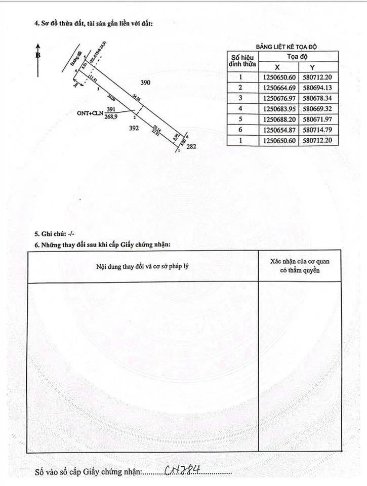 Chính chủ cần bán gấp lô đất vị trí đẹp giá rẻ ngay xã long hòa, dầu tiếng, bình dương