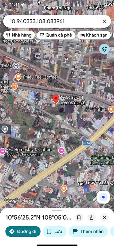 Bán gấp đất 91m² tại phong nẫm, phan thiết, giá tốt 600 triệu vnd
