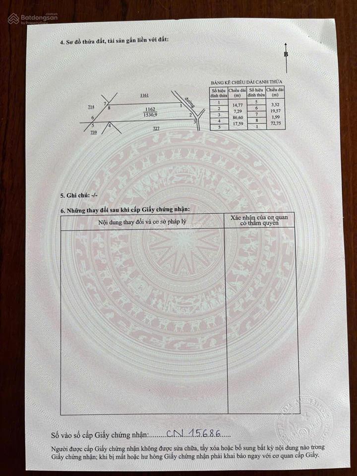 Chính chủ cần bán gấp lô đất xã phước long thọ, đất đỏ, bà rịa vũng tàu
