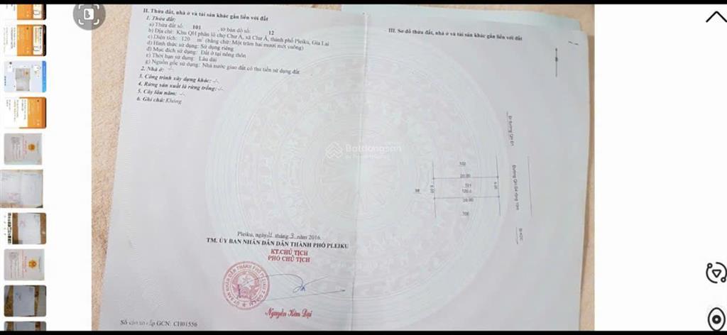 Bán đất tại chư á, plei ku, gia lai, giá cực chất chỉ với 3,6 tỷ, 240 m2