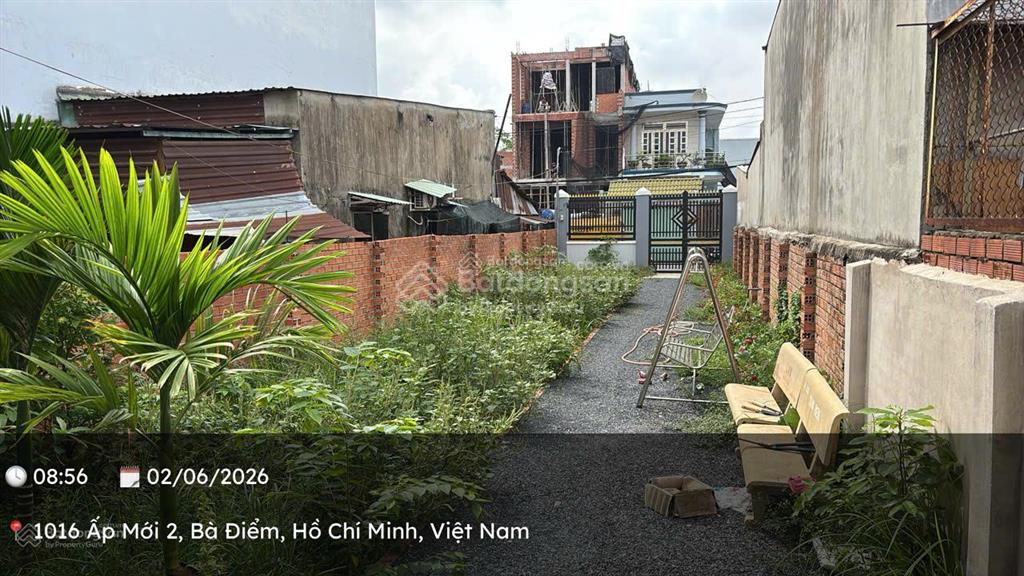 Bán đất tặng nhà mặt tiền đường mỹ huề, xã trung chánh, huyện hóc môn, 8,8 tỷ, 217m2