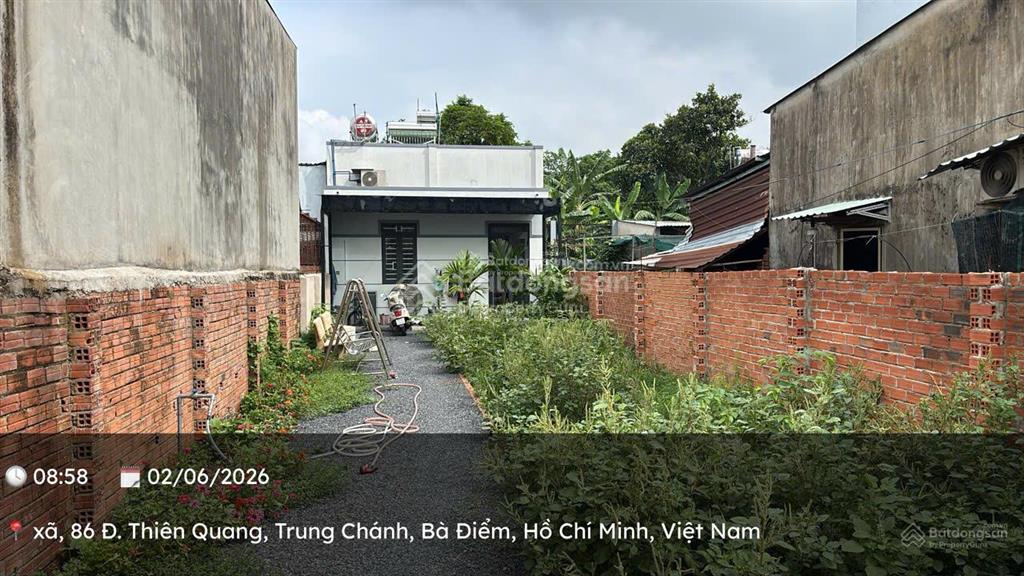 Bán đất tặng nhà mặt tiền đường mỹ huề, xã trung chánh, huyện hóc môn, 8,8 tỷ, 217m2