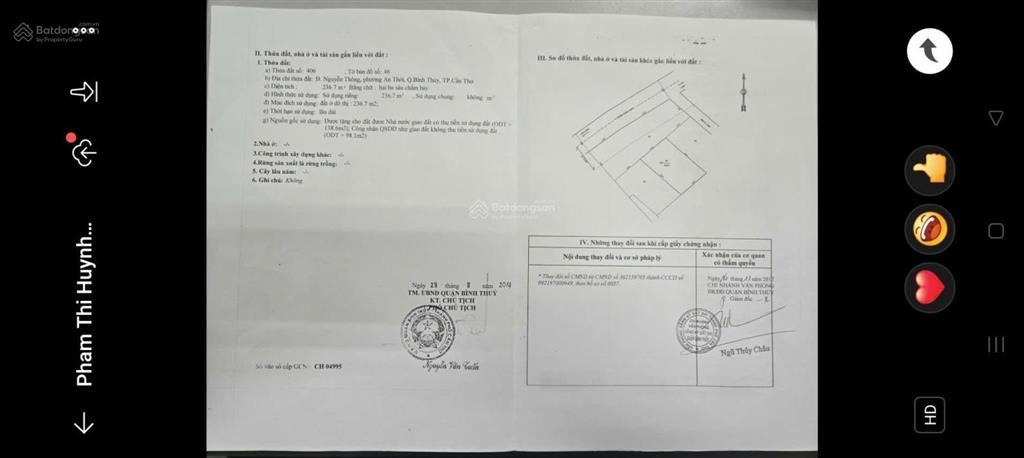 Bán nhà riêng tại nguyễn thông, an thới, bình thủy, cần thơ, 15 tỷ, 236m2, đẹp, nhiều tiện ích
