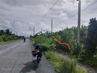 Chính chủ cần bán lô đất mặt tiền đường tỉnh lộ 927c, thị trấn mái dầm, châu thành, hậu giang
