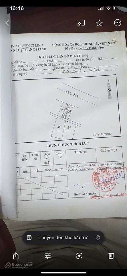 Bán nhà riêng tại đường quốc lộ 20, thị trấn di linh, 6 tỷ vnd, 112.5 m2