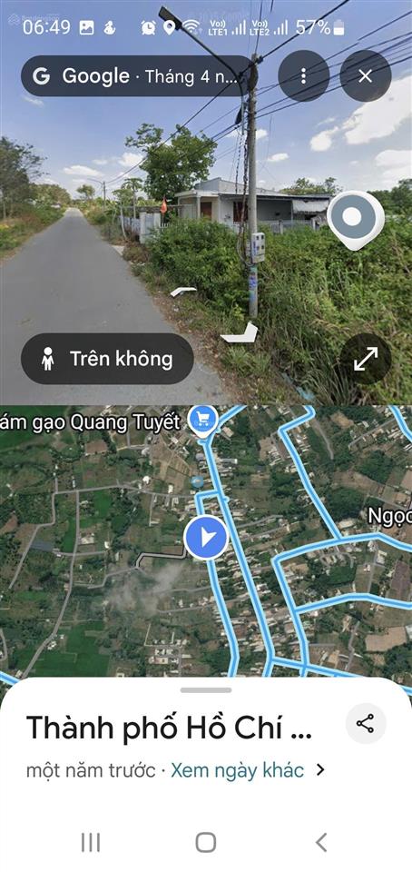 Bán đất 289m2 tại xã châu pha, thành phố phú mỹ, 1,55 tỷ vnd, mặt tiền 12m, ngõ rộng 8m