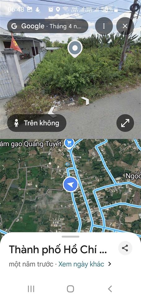 Bán đất 289m2 tại xã châu pha, thành phố phú mỹ, 1,55 tỷ vnd, mặt tiền 12m, ngõ rộng 8m
