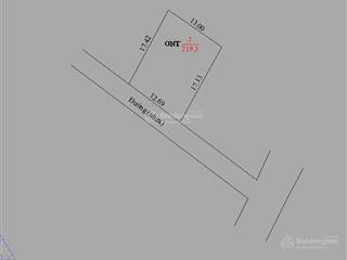 Chích chủ gửi bán lô đất vuông vắn phun thổ cư. kích thước đẹp ko có điểm chừ