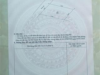 Chính chủ cần bán lô đất view núi ba vì cực thoáng