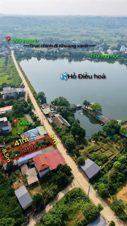 Chính chủ gửi bán lô phun thổ cư wwiu hồ tại yên bài