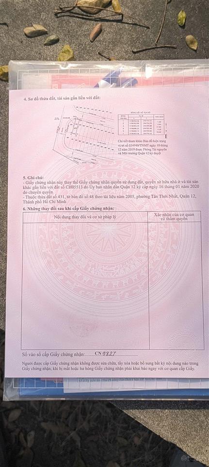 Chính chủ cần bán đất ngay depot metro tham lương, 9,5 tỷ, 81.5m2