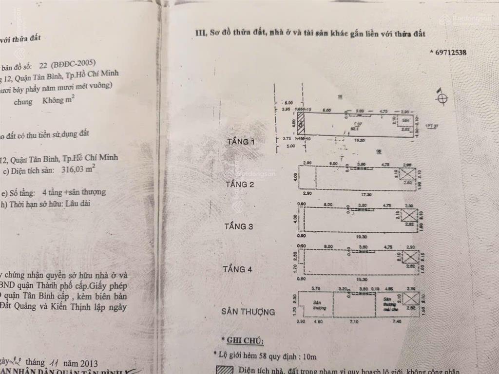 Cần bán nhà hẻm xe hơi 10m 58 nguyễn minh hoàng, p. 12, quận tân bình