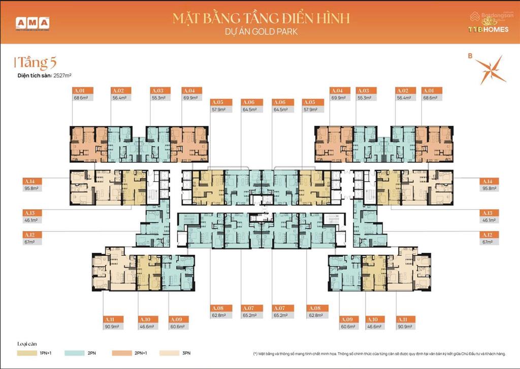 Chung cư cao cấp goldpark trung tâm tp bắc ninh