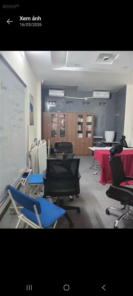 Bán tòa nhà văn phòng thái hà 100m2 xây 7 tầng thang máy thiết kế văn phòng đang cho thuê 100tr