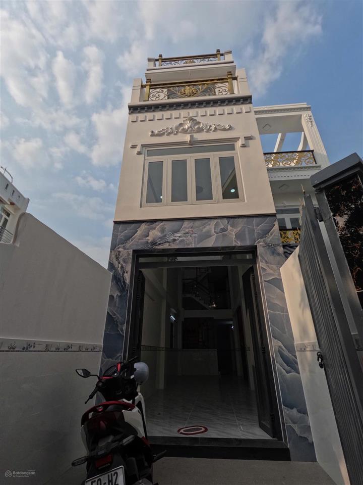 Bán nhà mới diện tích khủng 114.5m2| thiết kế 4 tầng| có sân vườn thoáng mát, đường mai hắc đế q8