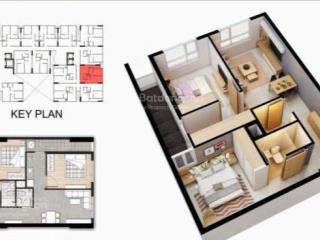 Bán chung cư 2 phòng ngủ, nhà còn mới ở được ngay, chung cư bông sao b1 quận 8