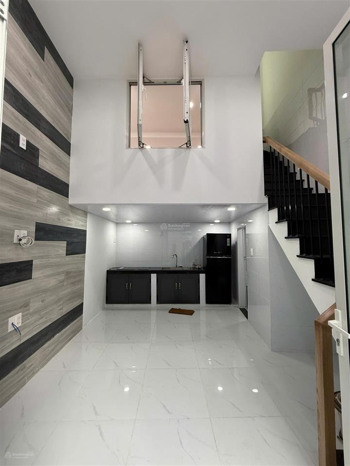 Bán nhà mới tặng nội thất 2 phòng ngủ gần chung cư green river phạm thế hiển, quận 8