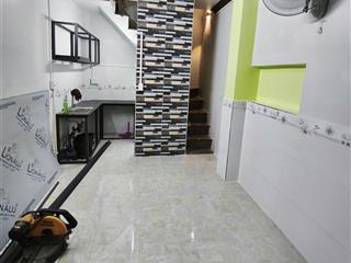 Nhà mới 3 tầng, 2 phòng ngủ, hẻm an ninh, sổ hồng riêng, đường bình đông quận 8