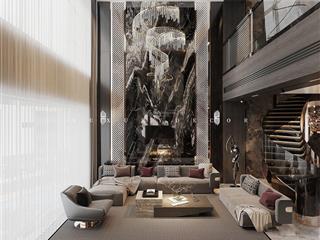 Bán penthouse duplex green view  view sông, 420m2, 4pn, nhà đẹp nội thất cao cấp mới 100%. giá tốt