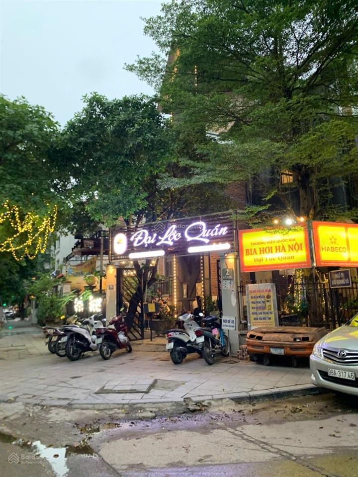 Biệt thự lô góc 185m lưu quang vũ 15m mặt tiền trung tâm ẩm thực cầu giấy