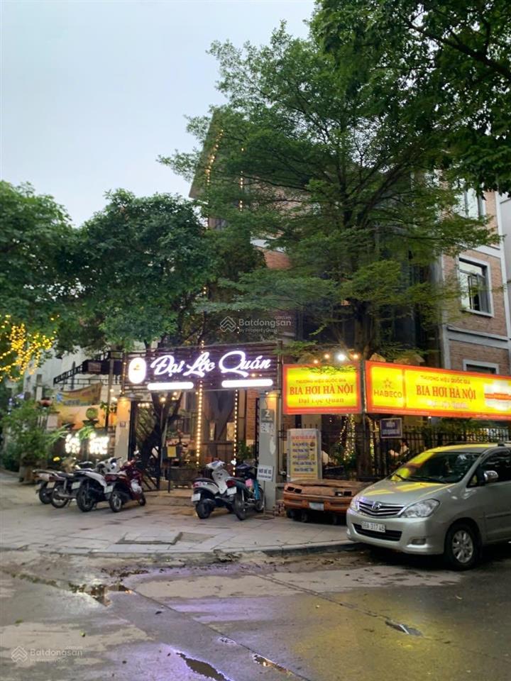 Biệt thự lô góc 185m lưu quang vũ 15m mặt tiền trung tâm ẩm thực cầu giấy