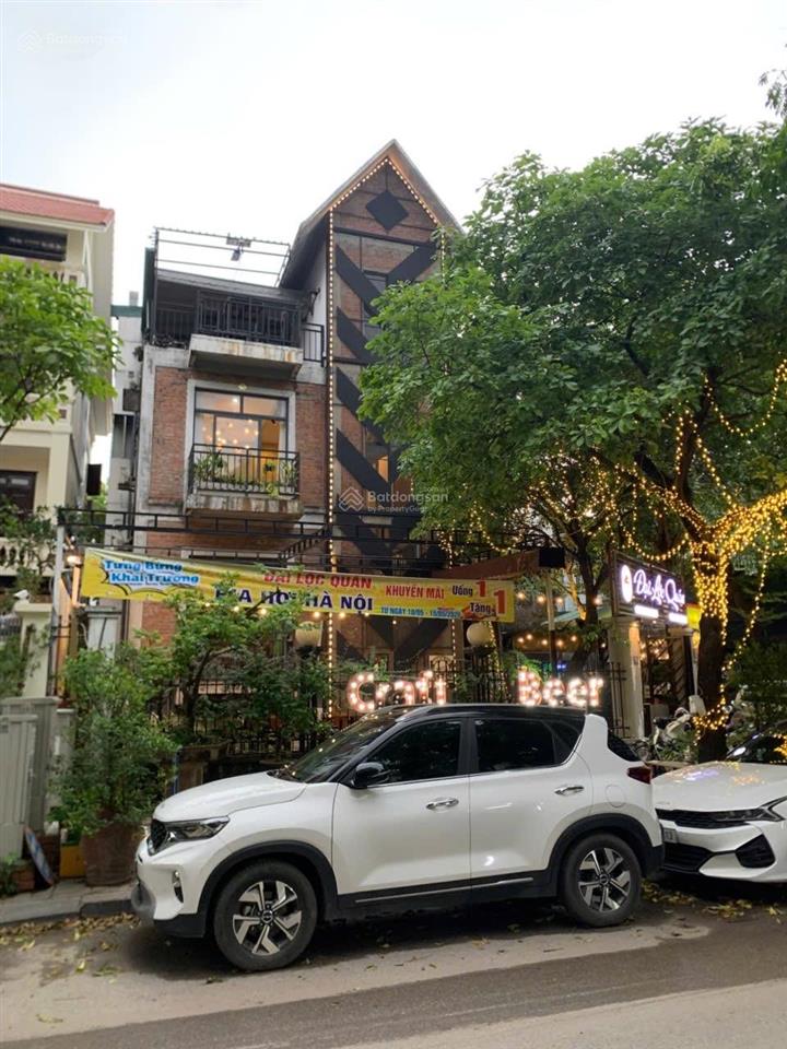 Biệt thự lô góc 185m lưu quang vũ 15m mặt tiền trung tâm ẩm thực cầu giấy