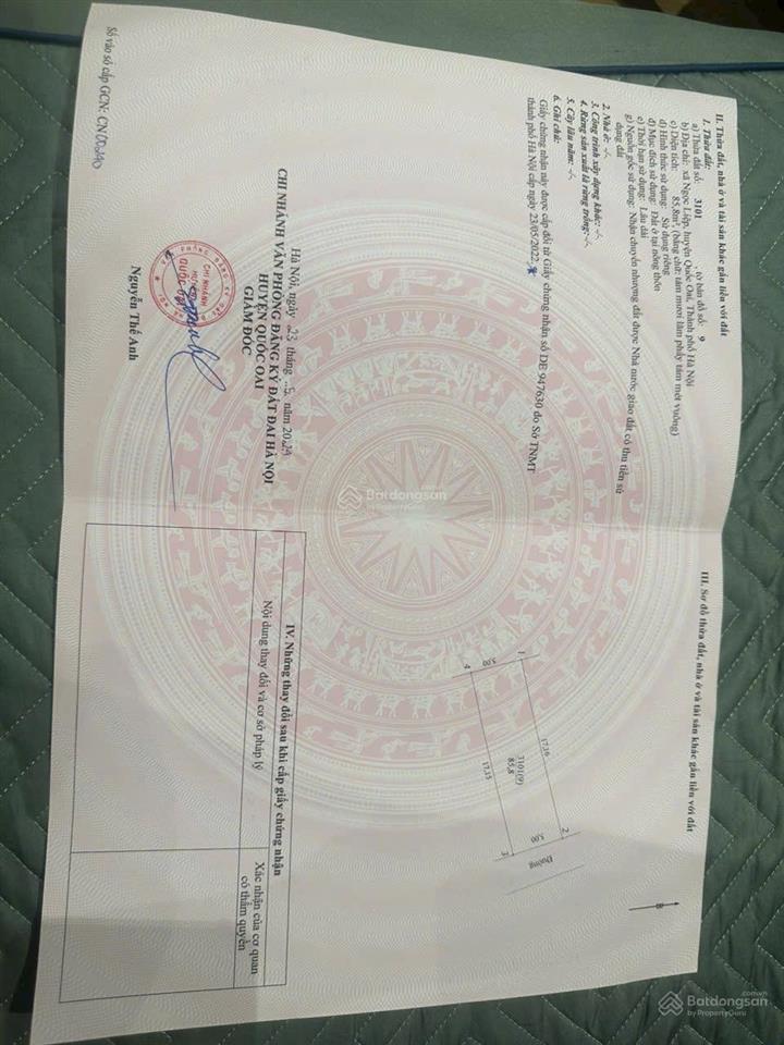 85,8m2 (đất đấu giá dg12) sát vách dự án đại học ngoại thương