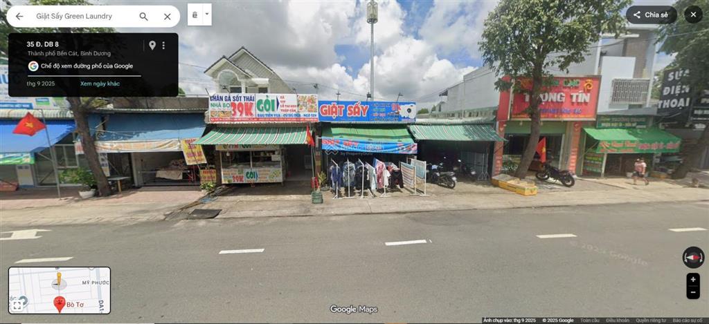 Giảm giá, bán đất có nhà tiền chế, mặt tiền chợ db8 (mỹ phước 2) còn 5 tỷ