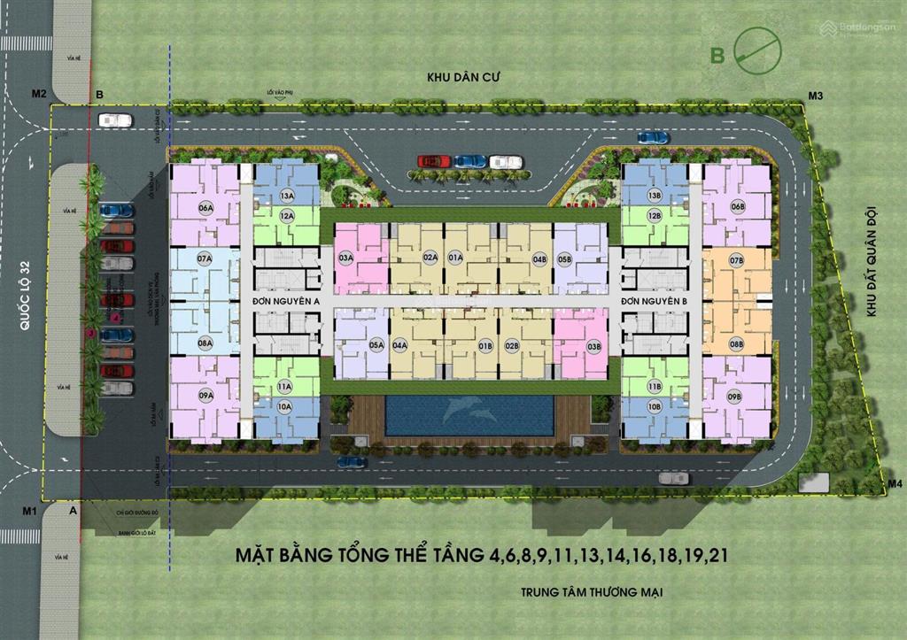 Nhận booking hà sơn tower trạm trôi giá chỉ 70tr/m2  0933 235 ***